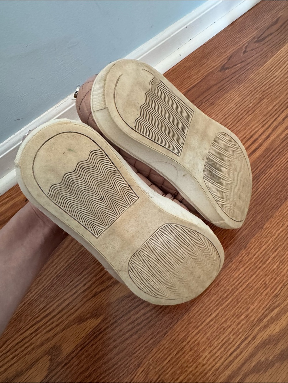 Steve Madden Quilted Slip-On Espadrilles - Dusty Pink - Picture 4 of 4